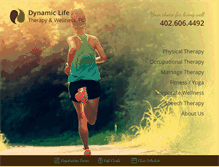 Tablet Screenshot of dynamiclifetherapy.com